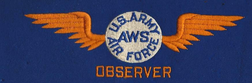 Air Spotters pennant associated with GOC, c.1950's